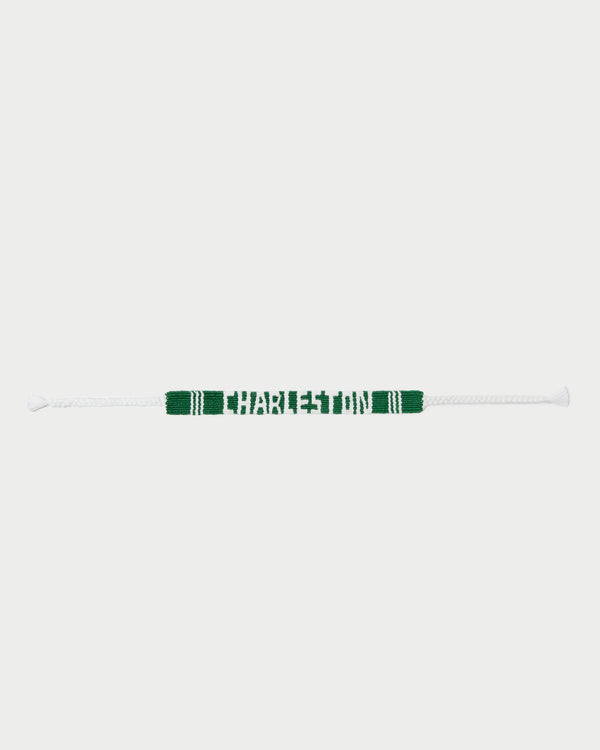Loeffler Randall Green/White 'Charleston' Bracelet