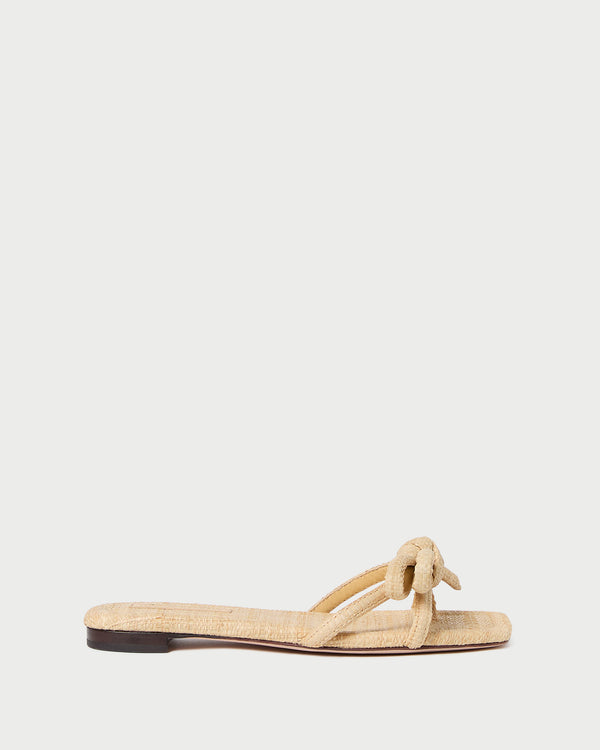 Loeffler Randall Hadley Natural Bow Sandal