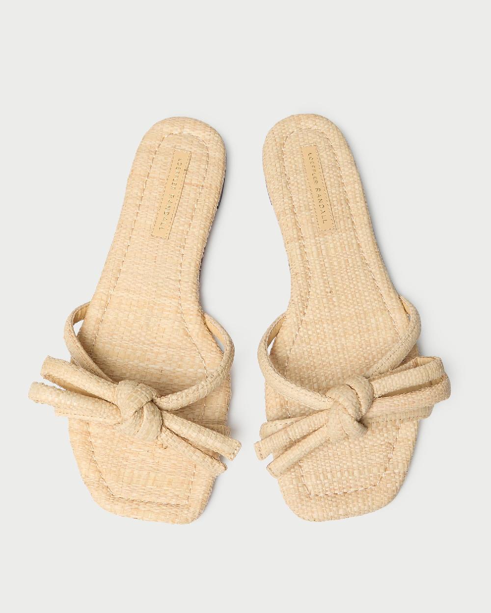 loeffler randall Hadley Natural Bow Sandal