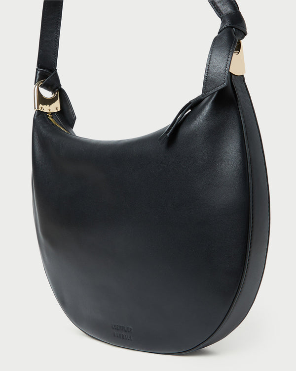 Loeffler Randall Harlow Black Leather Shoulder Bag