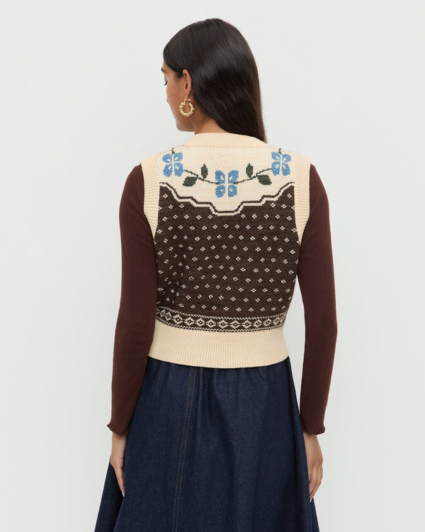Loeffler Randall Heather Sweater Vest