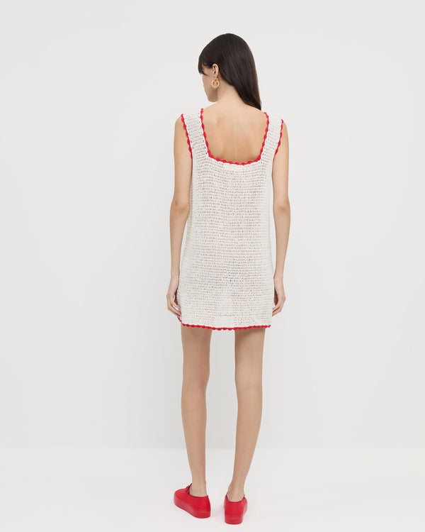 Loeffler Randall Helena Crochet Dress