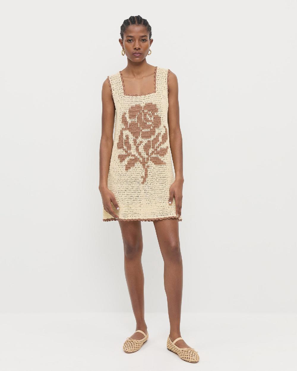 loeffler randall Helena Crochet Dress