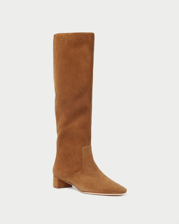 Loeffler Randall Indy Cacao Suede Tall Boot