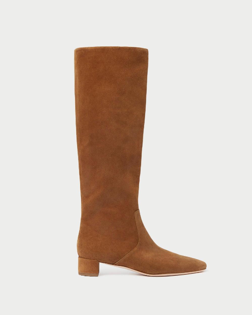 loeffler randall Indy Cacao Suede Tall Boot