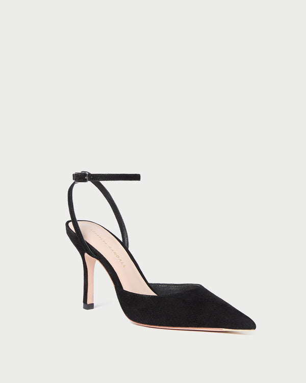 Loeffler Randall Jaden Black Suede Pump