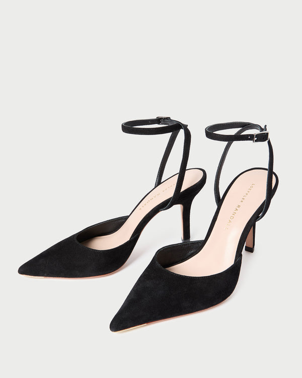 Loeffler Randall Jaden Black Suede Pump