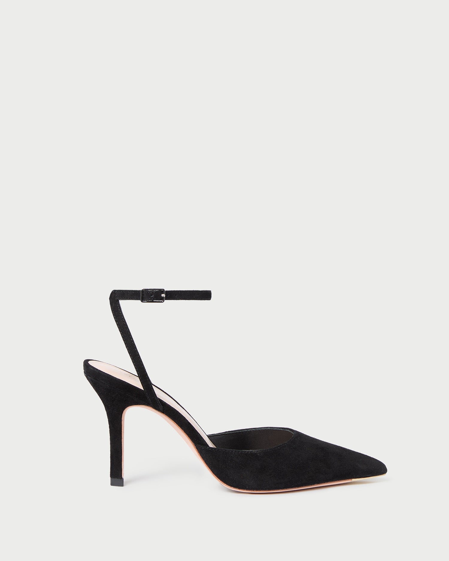 loeffler randall Jaden Black Suede Pump