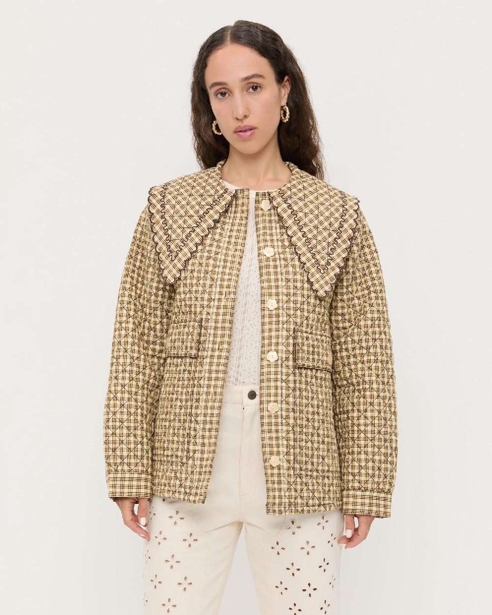 loeffler randall James Quilted Jacket
