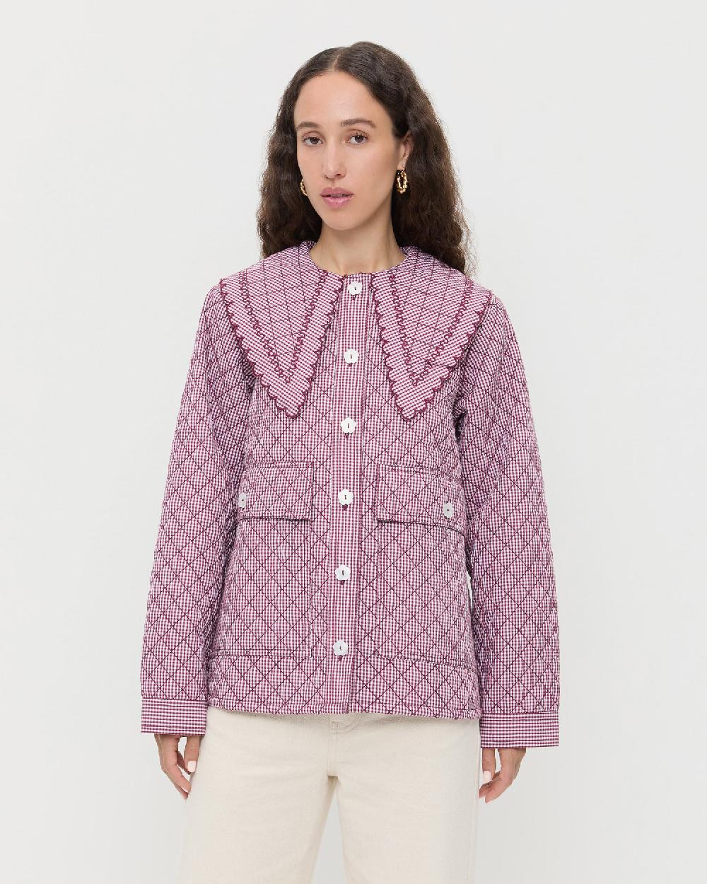 loeffler randall James Quilted Jacket
