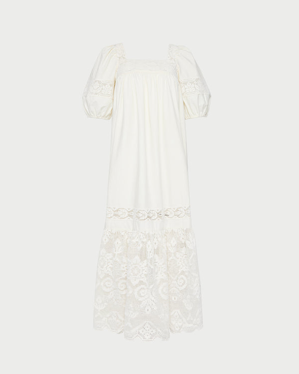 Loeffler Randall Jo Puff−Sleeve Dress