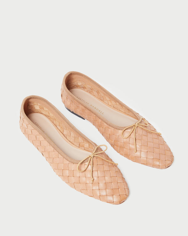 Loeffler Randall Landry Honey Woven Ballet Flat