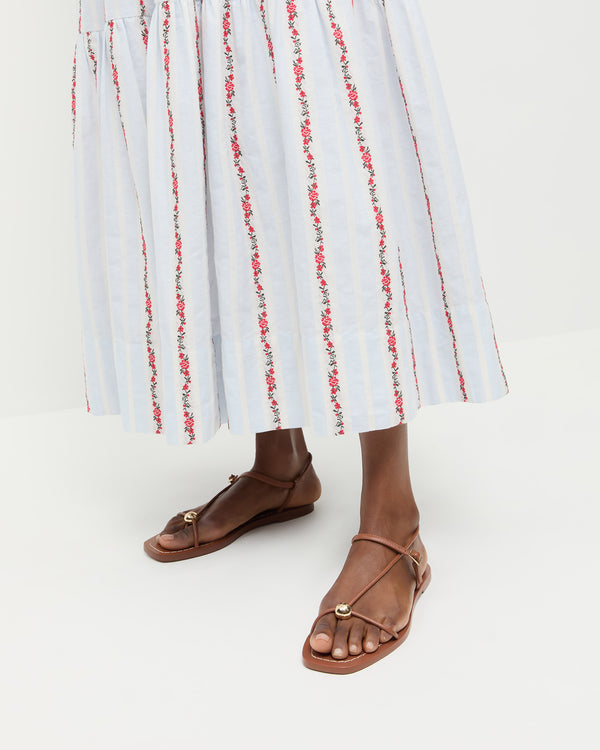 Loeffler Randall Lara Timber Leather Sandal