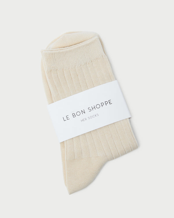 Loeffler Randall Le Bon Shoppe White Trouser Sock