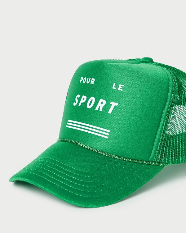 Loeffler Randall Lee Green Trucker Hat