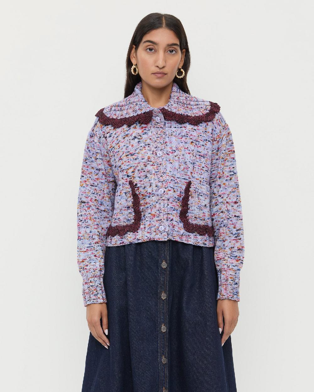 loeffler randall Lo Cardigan