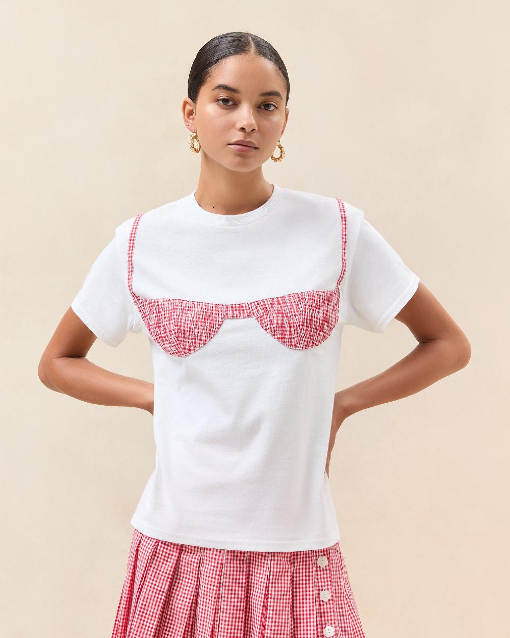 loeffler randall LR x Nikki Chasin Florida Tee