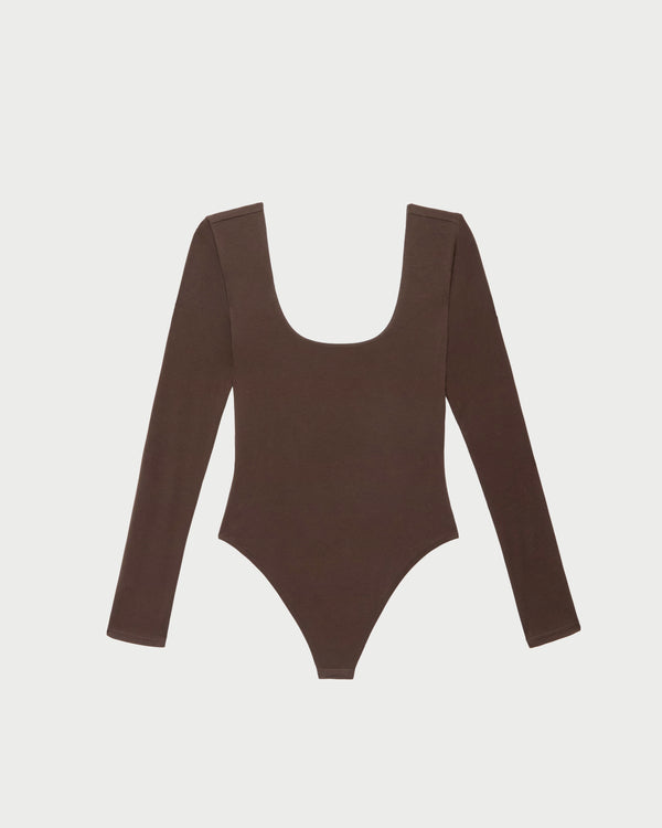 Loeffler Randall Lumi Long−Sleeve Bodysuit