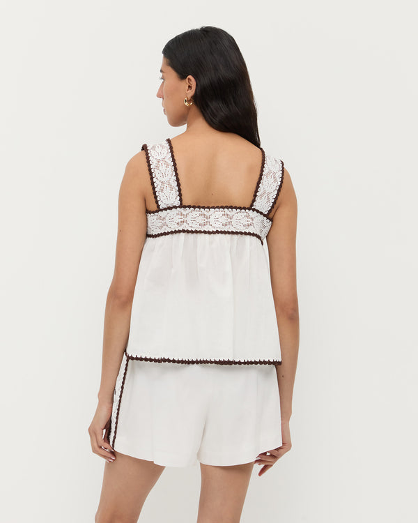 Loeffler Randall Marta Sleeveless Top