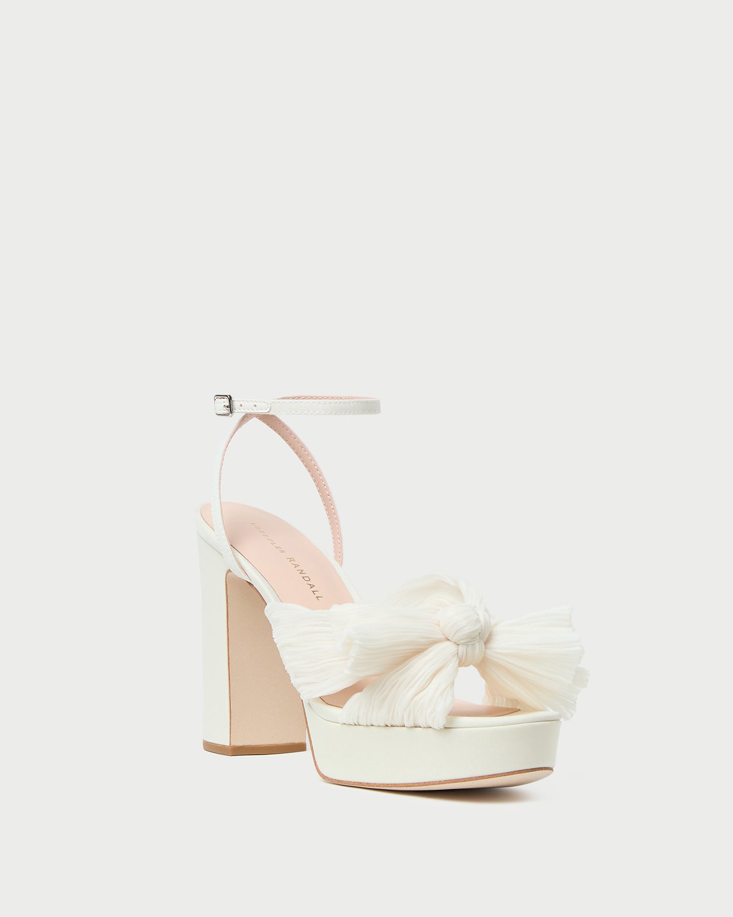 loeffler randall Natalia Pearl Platform Bow Heel