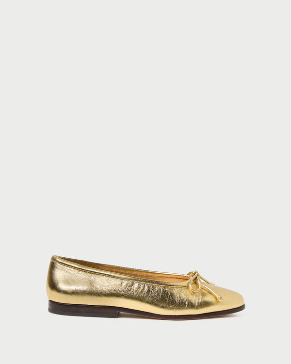 Loeffler Randall Noelle Champagne Ballet Flat