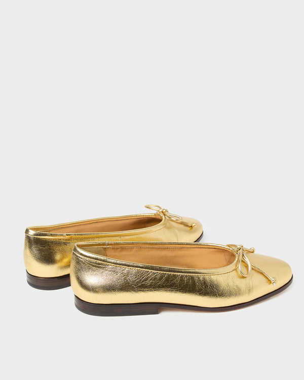 Loeffler Randall Noelle Champagne Ballet Flat