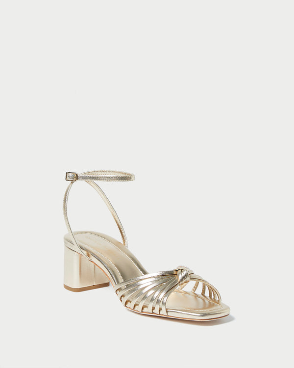 Loeffler Randall Olivia Champagne Knot Mid−Heel