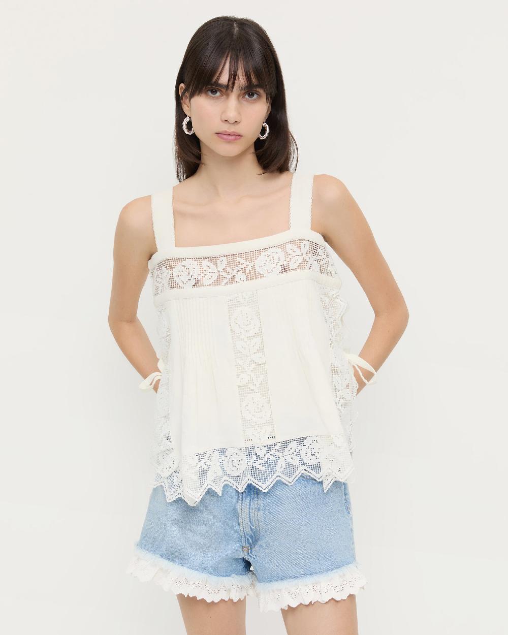 loeffler randall Pia Top