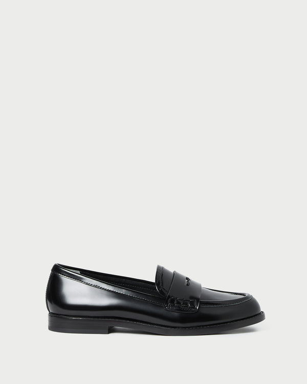 Loeffler Randall Rachel Black Leather Loafer