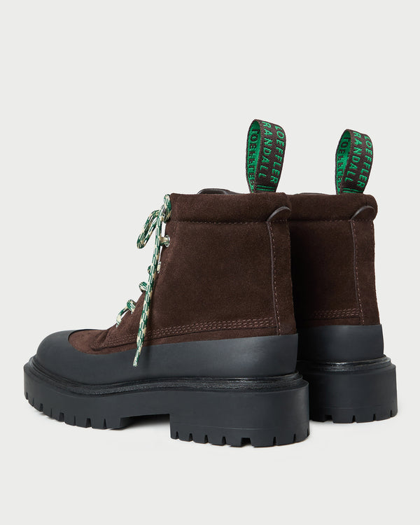 Loeffler Randall Remy Brown Suede Lug Boot