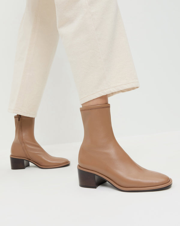 Loeffler Randall Roxy Safari Leather Ankle Bootie