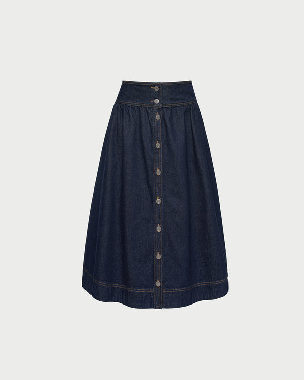 Loeffler Randall Ruthie Denim Skirt