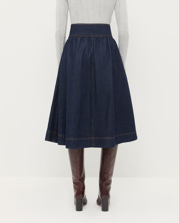 Loeffler Randall Ruthie Denim Skirt