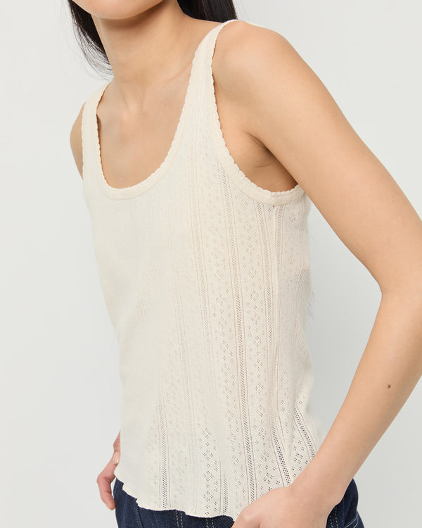 Loeffler Randall Rylee Pointelle Tank Top