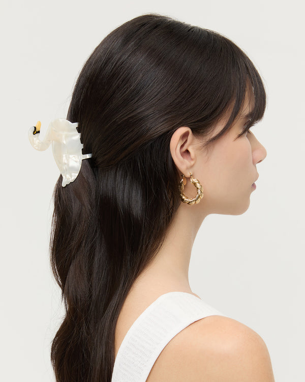 Loeffler Randall Swan Pearl Hairclip