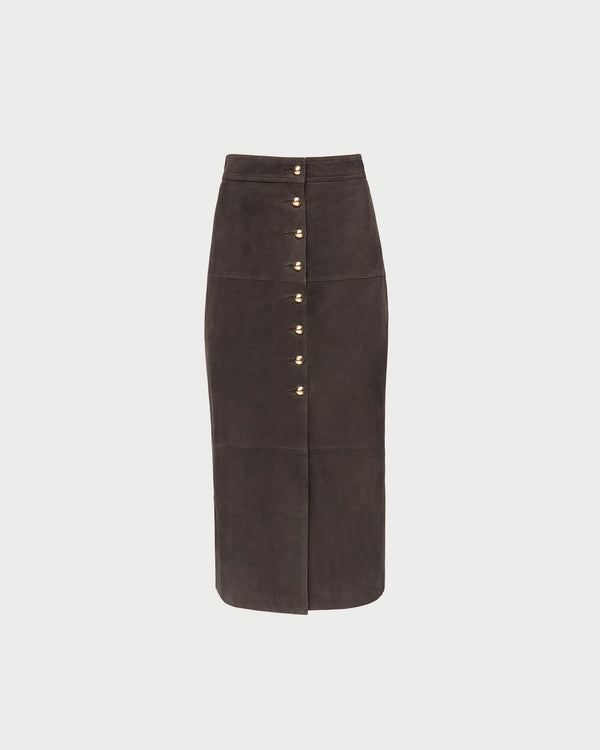 Loeffler Randall Tansy Suede Skirt