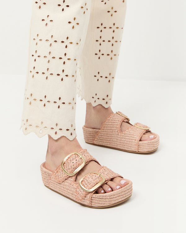 Loeffler Randall Theo Blush Two−Band Sandal