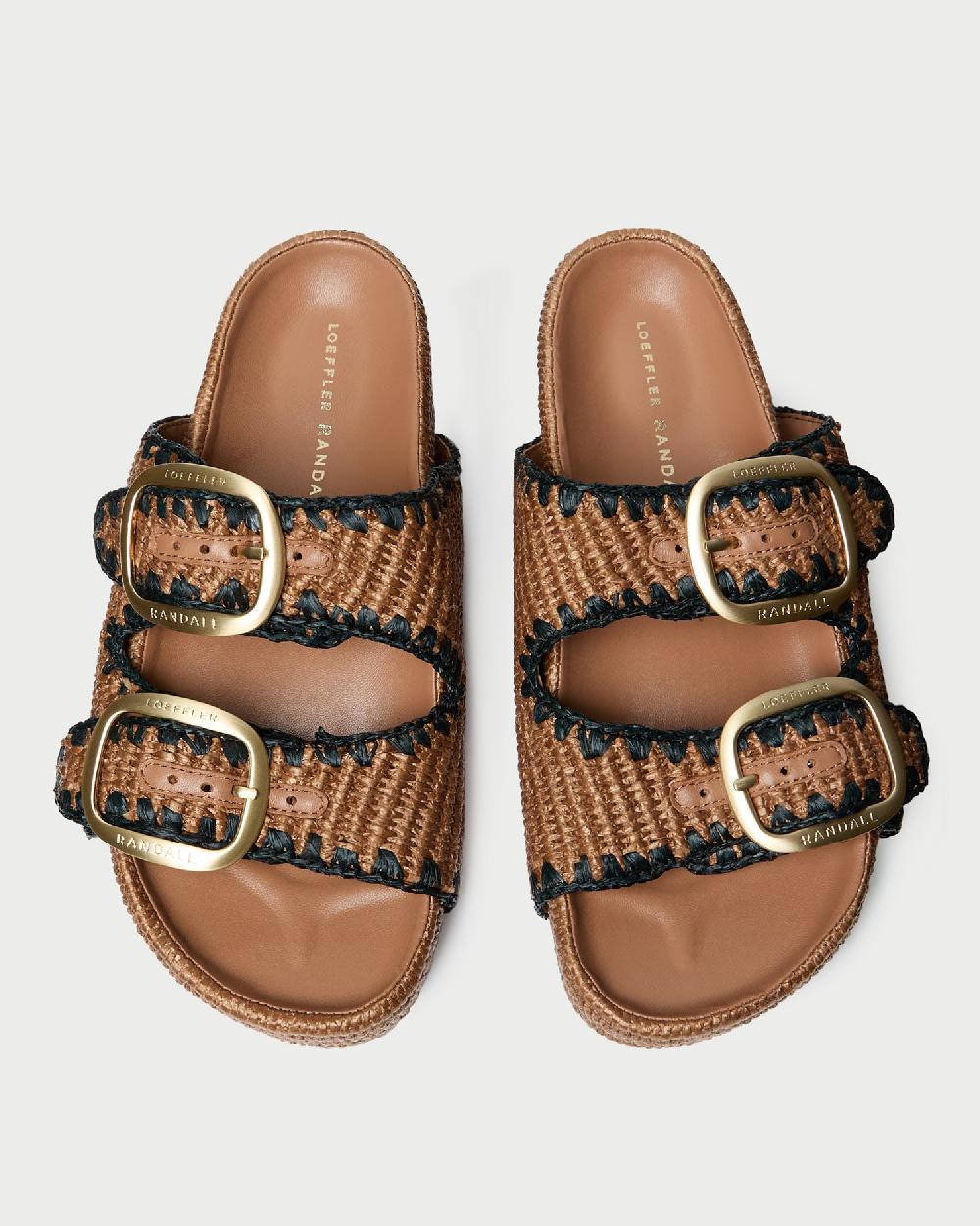 loeffler randall Theo Brown Two−Band Sandal