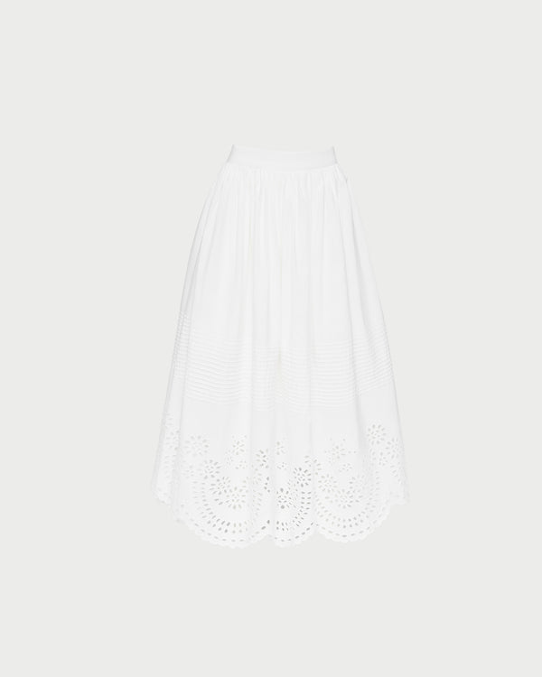 Loeffler Randall Tinsley Broderie Skirt