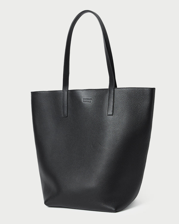 Loeffler Randall Walker Black Pebbled Leather Tote