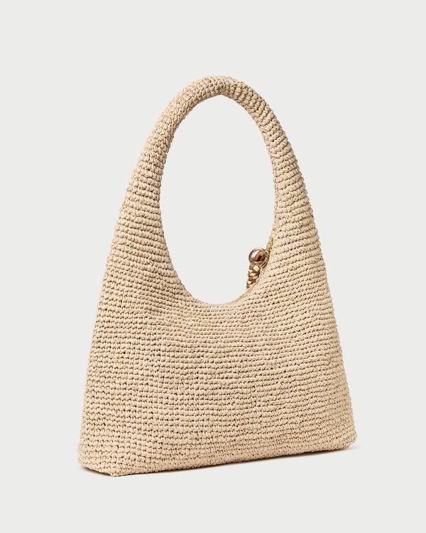 Loeffler Randall Willow Natural Woven Hobo Bag