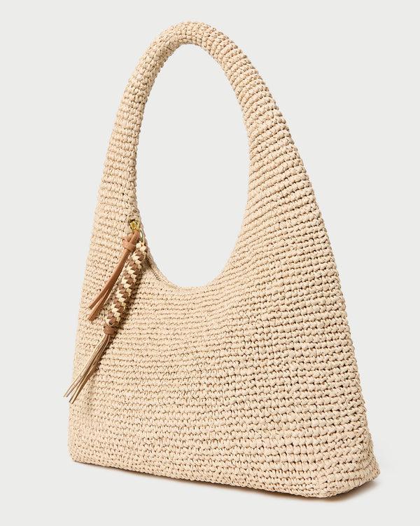 Loeffler Randall Willow Natural Woven Hobo Bag