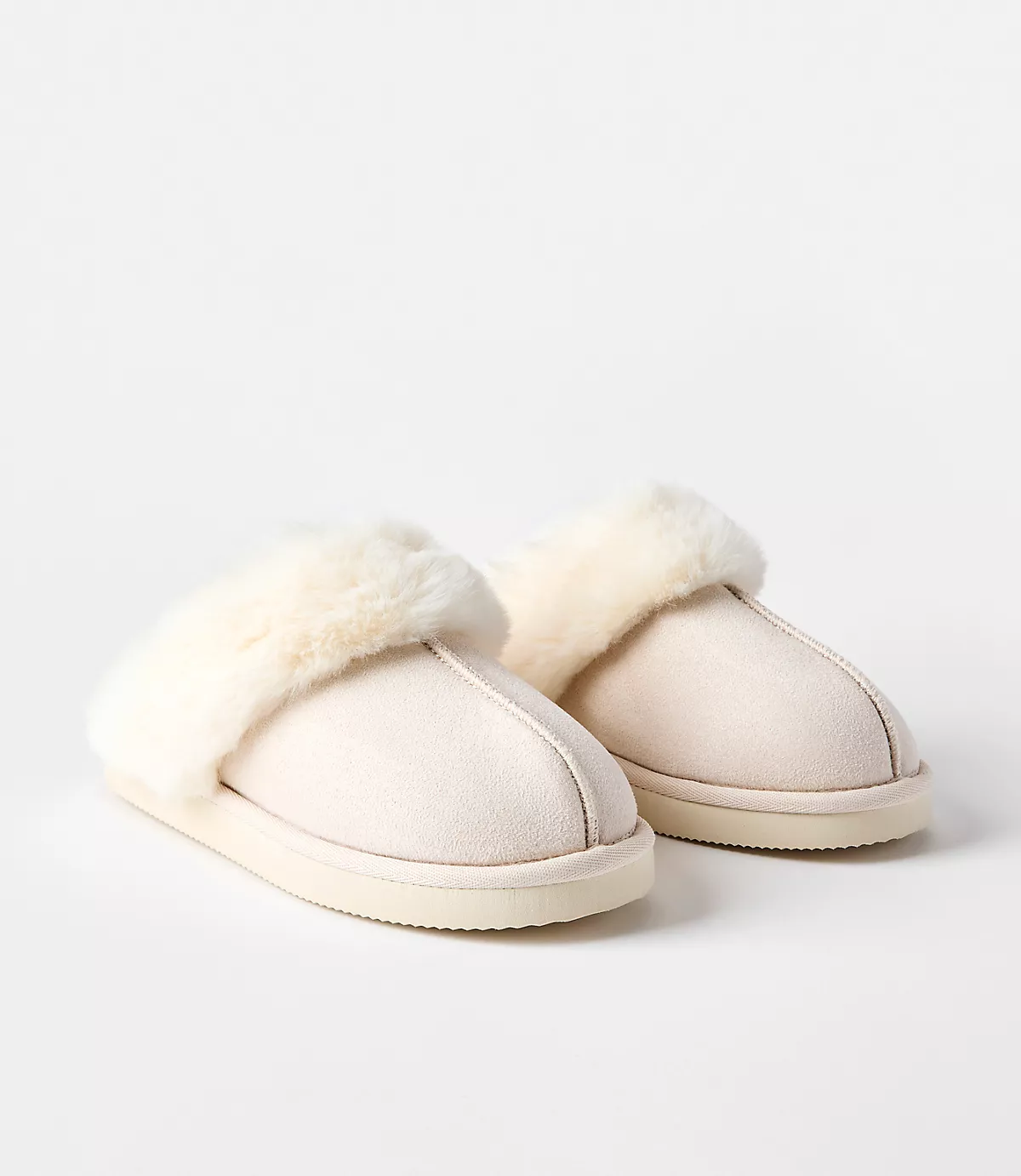 loft Faux Fur Lined Slippers