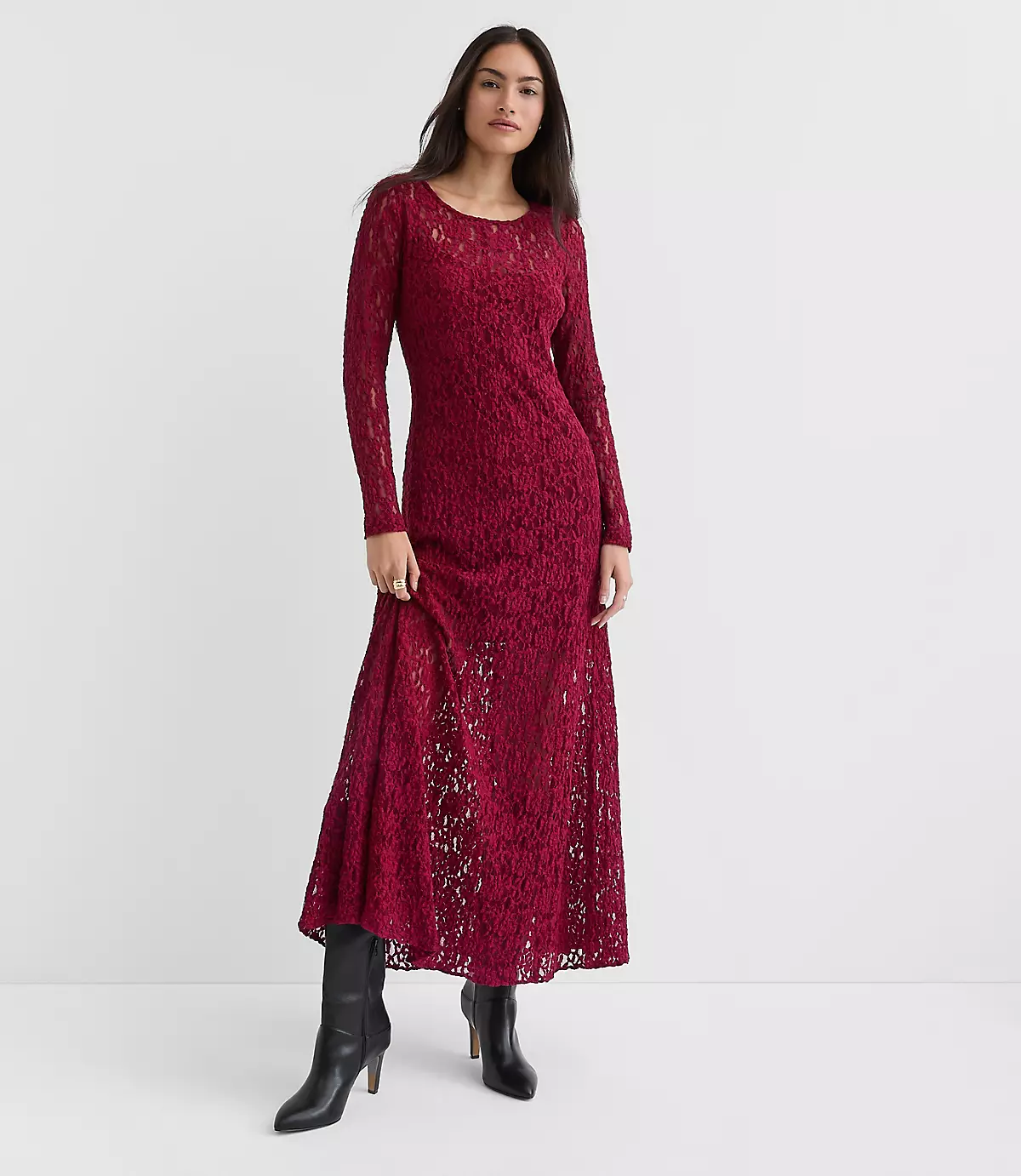 loft Lace Maxi Dress