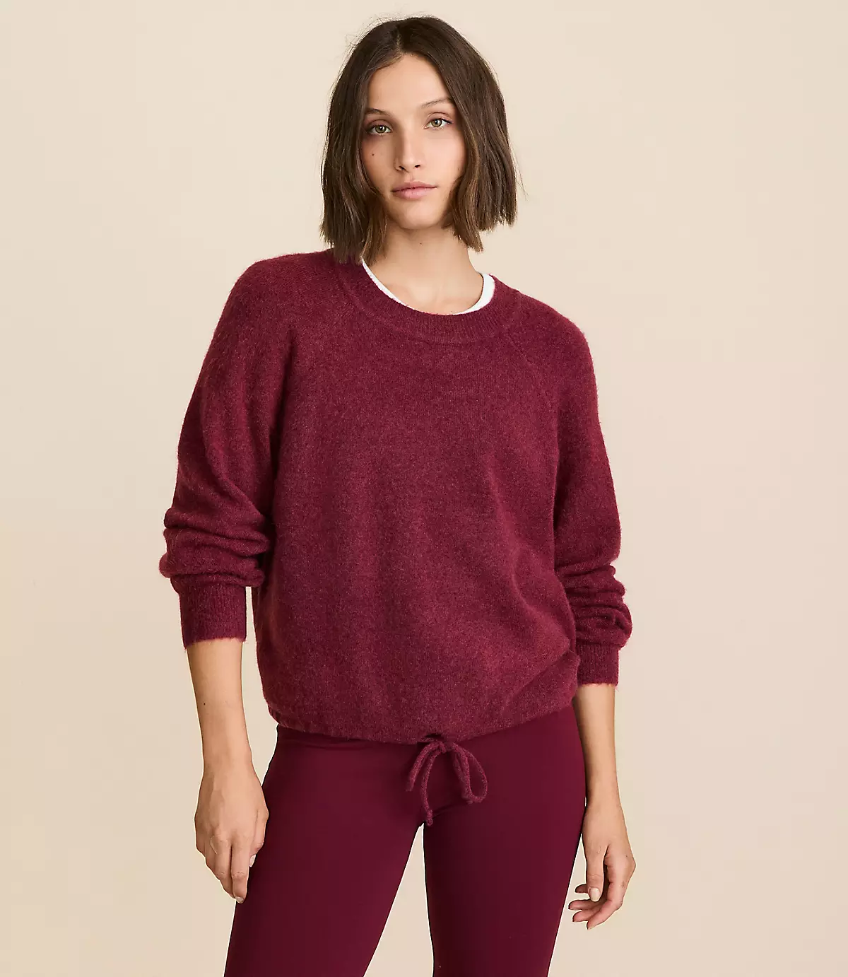 loft Lou & Grey Cloudstitch Drawstring Sweater