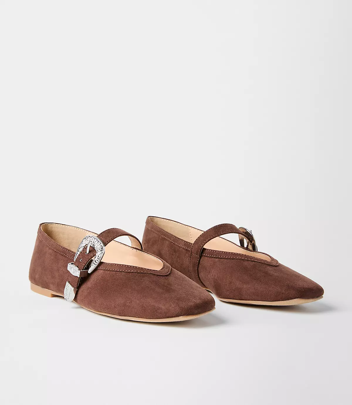loft Western Mary Jane Flats
