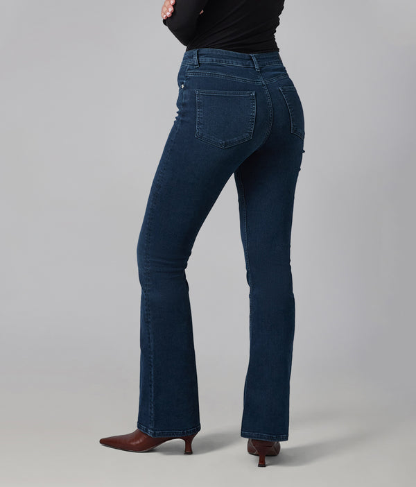 Lola Jeans ALICE-SDB High Rise Flare Jeans Shadow Blue