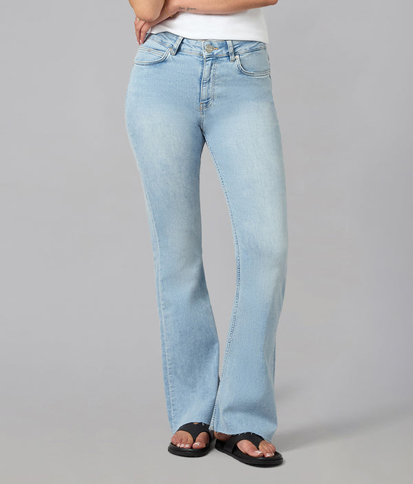 Lola Jeans ALICE-TD High Rise Flare Jeans True Denim