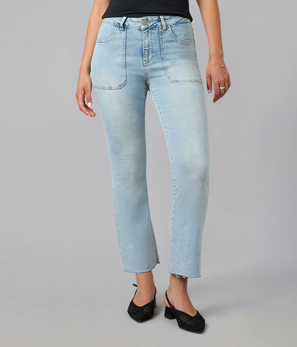 Lola Jeans BILLIE-TD High Rise Bootcut Jeans True Denim