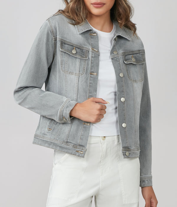 Lola Jeans GABRIELLA-MA Classic Denim Jacket Mid Ash